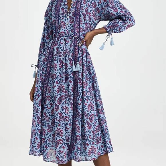 Cleobella Faith Caftan Midi Dress - Picture 9 of 9